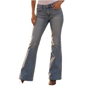 Lucky Brand Stevie Women’s Mid-Rise Slim Bootcut Light Wash  Jeans Sz 18 # rodeo